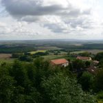 Vue depuis le haut du pylône